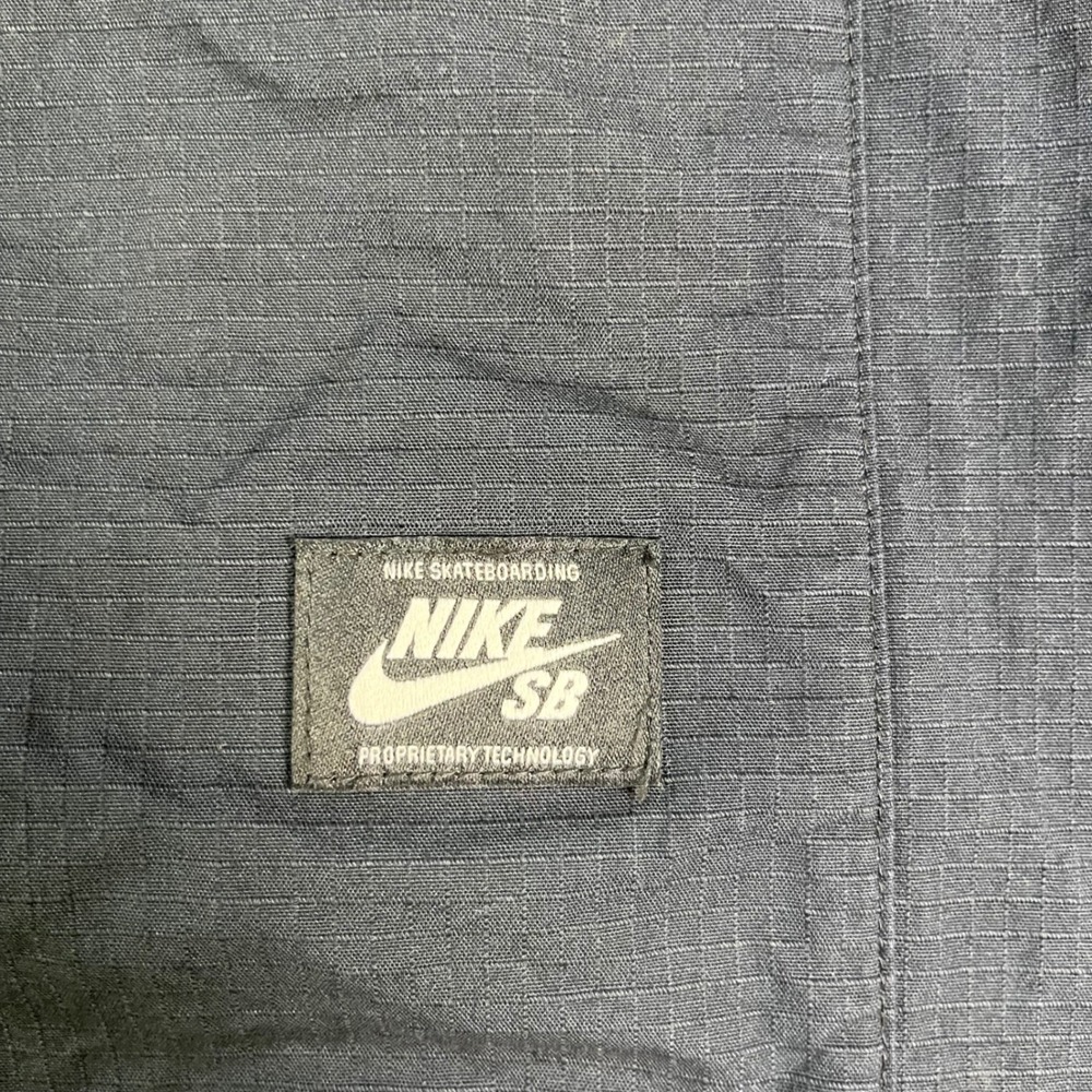 Nike SB Flex Coaches Chore Jacket Black Ripstop Utility Skate Coat Mens Large L - Picture 16 of 16
